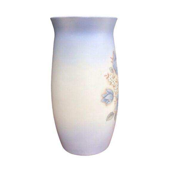 Kathy Norris Signed Floral Pottery Vase - Picture 4 of 8